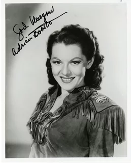 Adrian Booth autograph