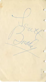 Scott Brady autograph