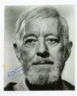Alec Guinness autograph