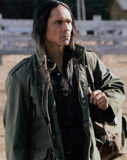 Zahn McClarnon autograph