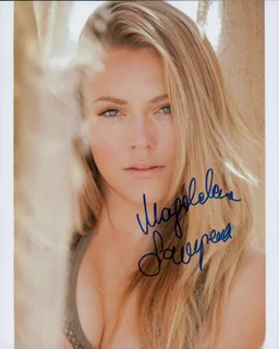 Magdalena Lamparska autograph