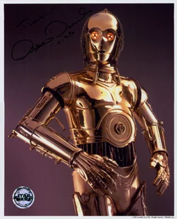 Anthony Daniels autograph
