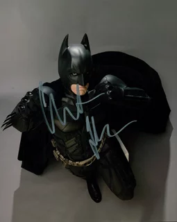 Christian Bale autograph