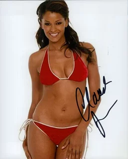 Claudia Jordan autograph