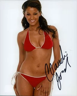 Claudia Jordan autograph