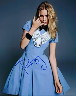 Poppy Delevingne autograph