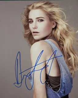 Dree Hemingway autograph