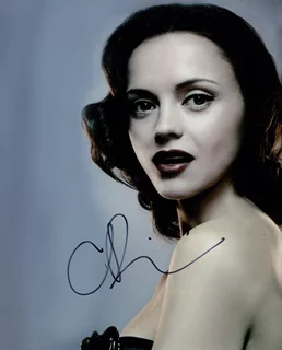Christina Ricci autograph