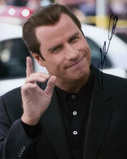 John Travolta autograph
