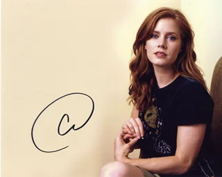 Amy Adams autograph