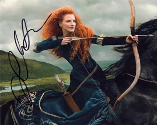 Jessica Chastain autograph