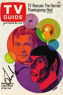 Leonard Nimoy autograph