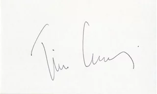 Tim Curry autograph