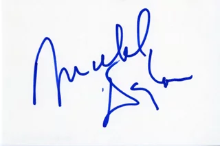 Michael Douglas autograph