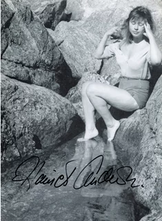 Harriet Andersson autograph