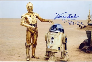 Kenny Baker autograph