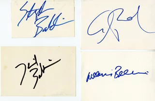 The Baldwin Brothers autograph