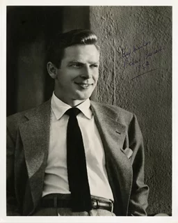 Richard Basehart autograph