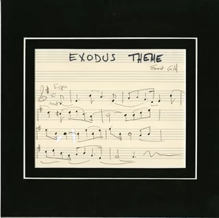 Ernest Gold autograph