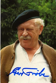 Gert Frobe autograph