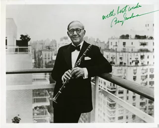 Benny Goodman autograph