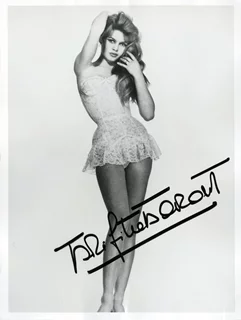 Brigitte Bardot autograph
