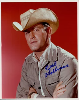 Earl Holliman autograph