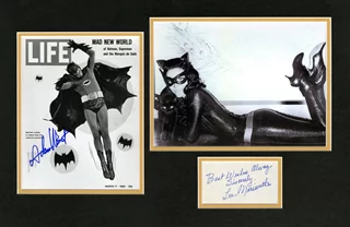 Batman autograph