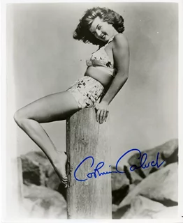 Corinne Calvet autograph