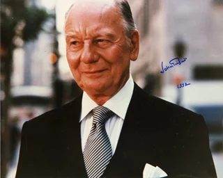 John Gielgud autograph