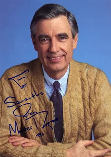 Fred Rogers autograph