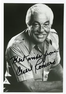 Cesar Romero autograph