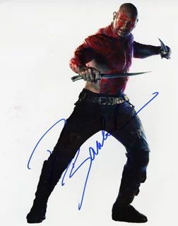 Dave Bautista autograph