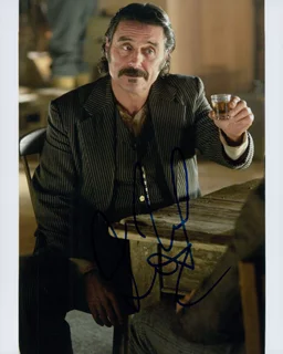 Ian McShane autograph