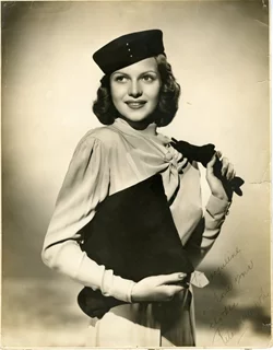 Rita Hayworth autograph