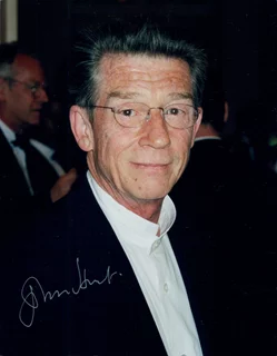 John Hurt autograph