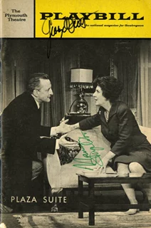 Plaza Suite autograph