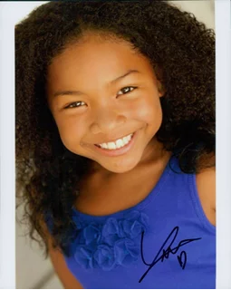 Laya DeLeon Hayes autograph