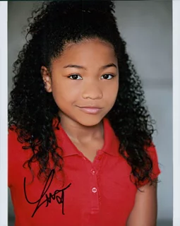 Laya DeLeon Hayes autograph