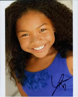 Laya DeLeon Hayes autograph