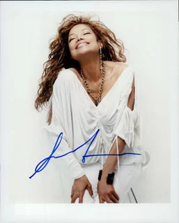 LaToya Jackson autograph