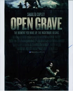 Sharlto Copley autograph