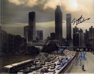 The Walking Dead autograph