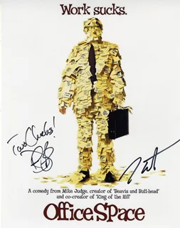 Office Space autograph