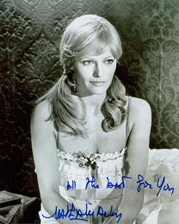 Nathalie Delon autograph