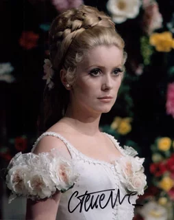 Catherine Deneuve autograph
