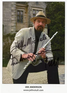 Ian Anderson autograph