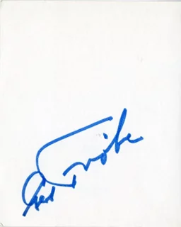 Gert Frobe autograph
