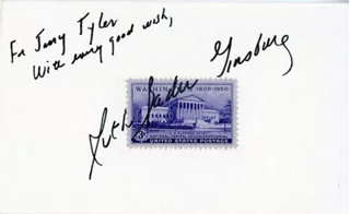 Ruth Bader Ginsburg autograph