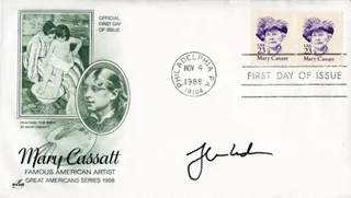 Thomas Kinkade autograph